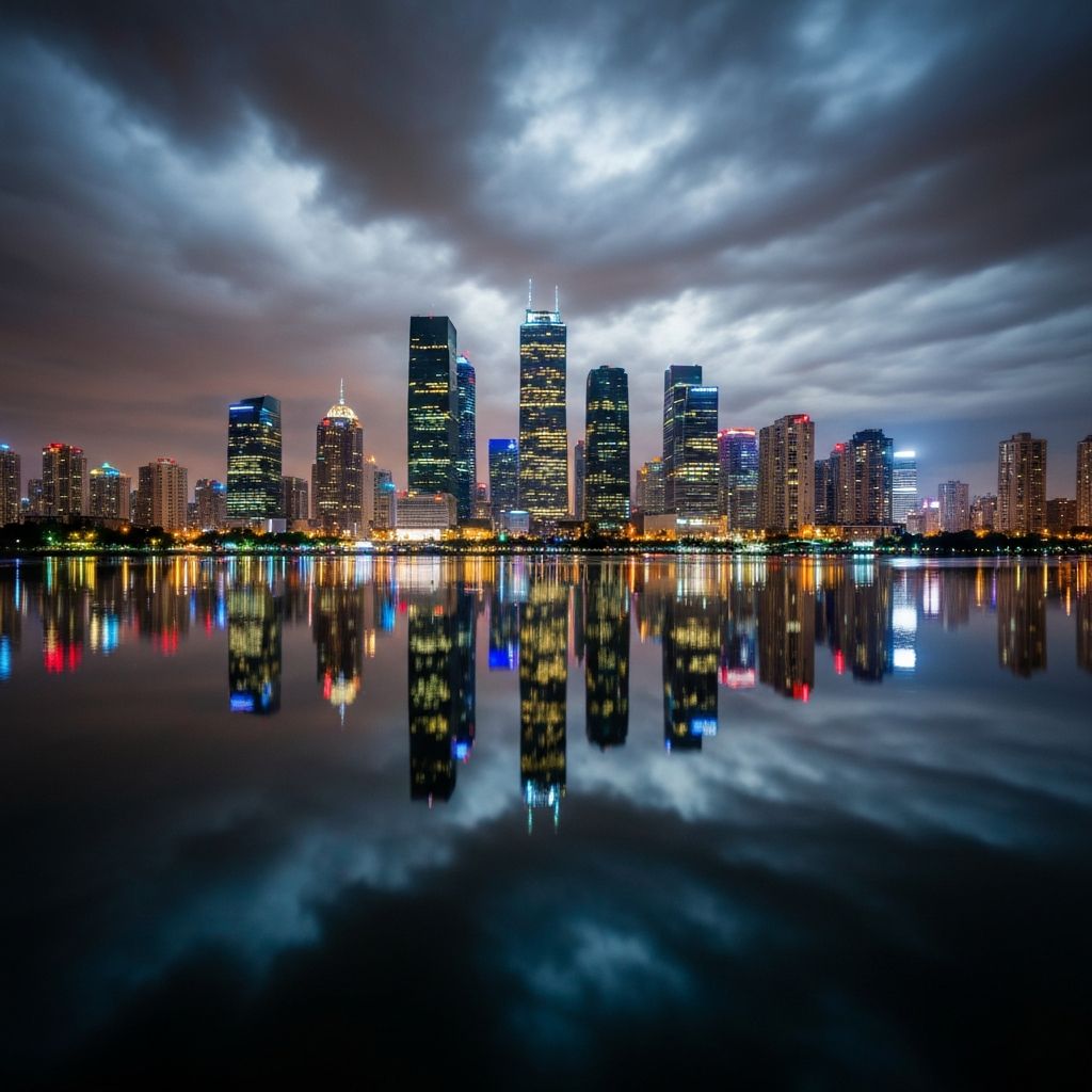 东京都市夜景